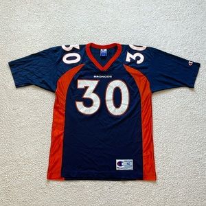 Vintage 90s Champion Terrell Davis Denver Broncos #30 Jersey